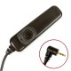Delamax Déclencheur à distance, télécommande filaire 0,8m pour Canon EOS 1000D 500D 450D 400D 350D 300D 50e 33 30, Pentax K