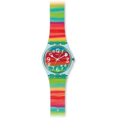 Swatch - GS124 - Classic - Montre Femme - Bracelet Plastique Multicolore