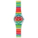 Swatch - GS124 - Classic - Montre Femme - Bracelet Plastique Multicolore