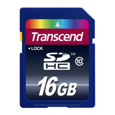 Transcend - Extreme-Speed - Carte Mémoire SDHC - Class 10 - 16 Go