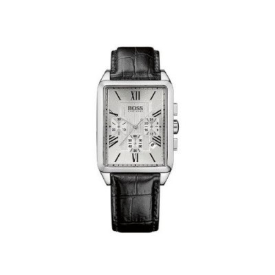 Hugo Boss - 1512577 - Montre Homme - Quartz Analogique - Bracelet cuir noir