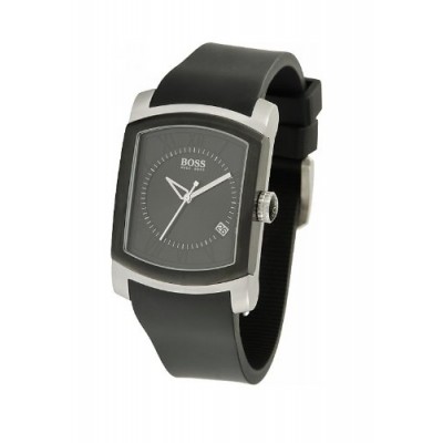 Hugo Boss - 1502052 - Montre Femme - Quartz - Bracelet Cuir Crocodile Noir
