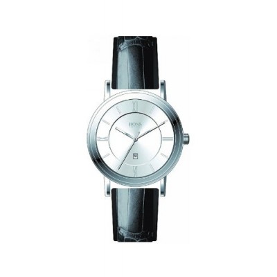 Hugo Boss - 1512093 - Montre Homme - Quartz - Analogique - Bracelet Cuir Noir