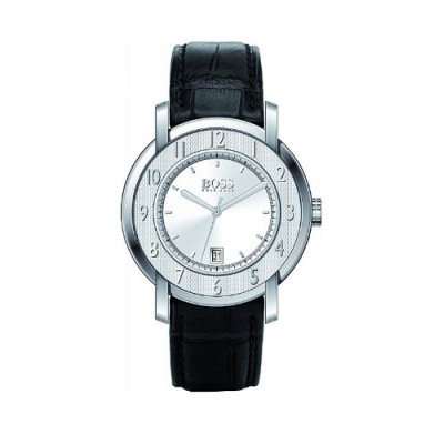 Hugo Boss - 1512195 - Montre Homme - Quartz - Analogique - Bracelet Cuir Noir