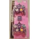 2 mini Manettes et une carte memoire 4Mo violettes pour Wii & GameCube