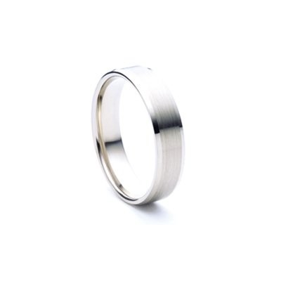 Bague de Mariage/Alliance Femme 6mm Or Blanc 750/1000 6,9 Grammes